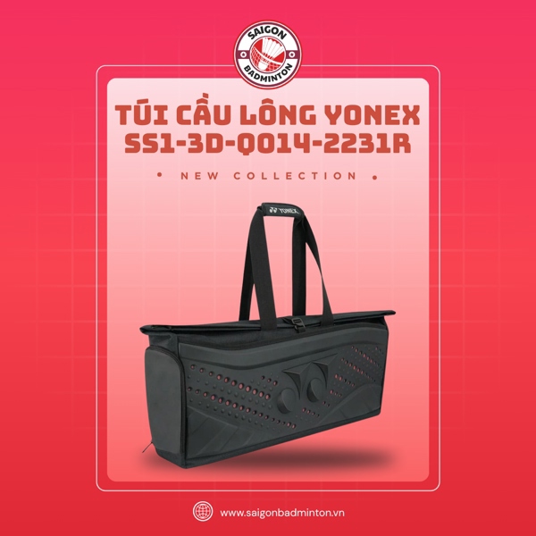 Túi Cầu Lông Yonex SS1-3D-Q014-2231R-T03-S Chính Hãng