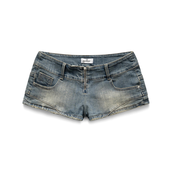 Quần Short Jeans TWENTI Micro Đáy Cực Ngắn - SHORT Xanh đậm - 0