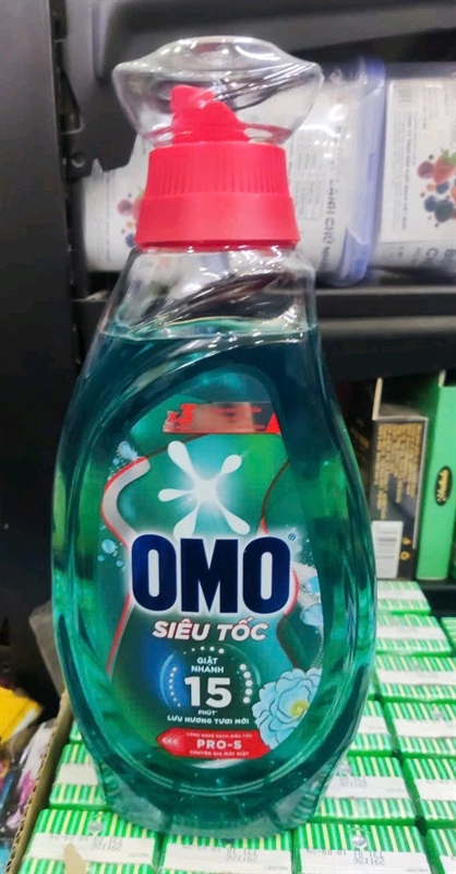 Omo nước giặt siêu tốc chai 1.2kg