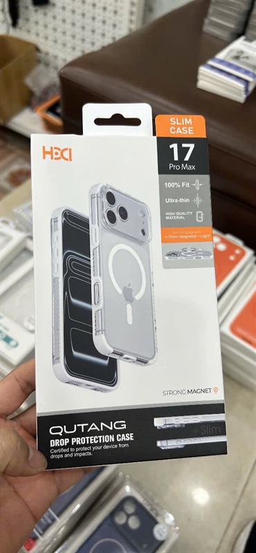 Ốp HDD/ MEMUMI lụa Magsafe iPhone 17 Pro Max 6.9