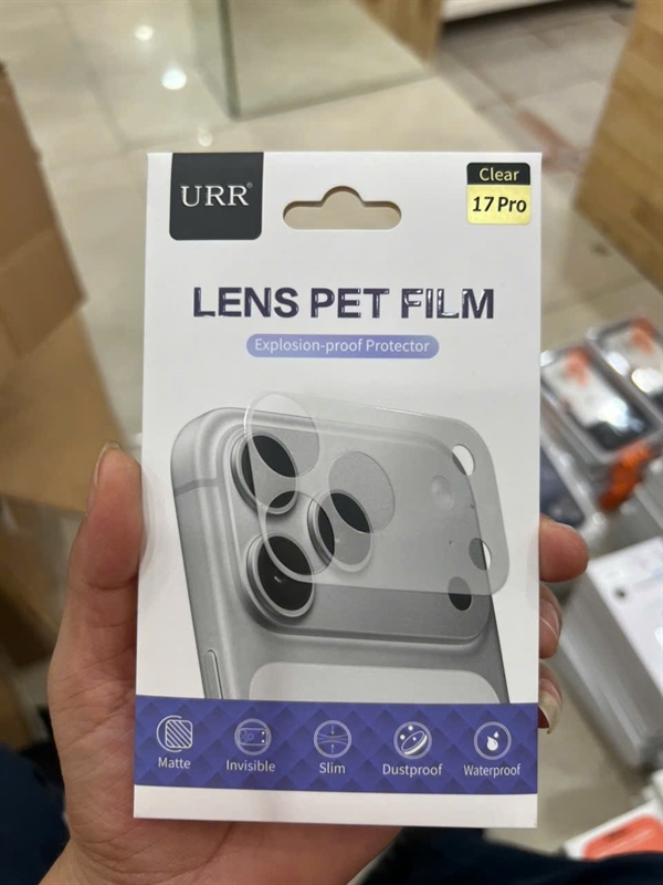 Bảo vệ camera Film nhám iPHONE 17 Pro 6.3