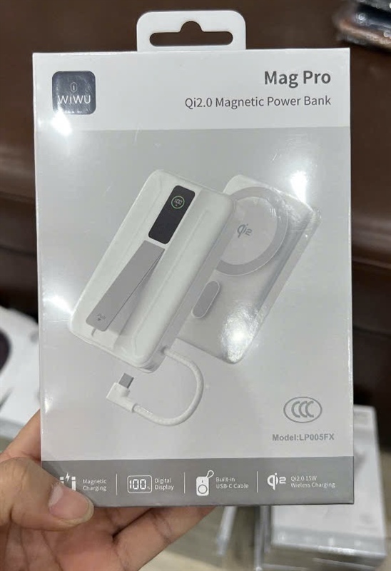 Sạc dự phòng WIWU Magsafe LP005FX 10.000mAh