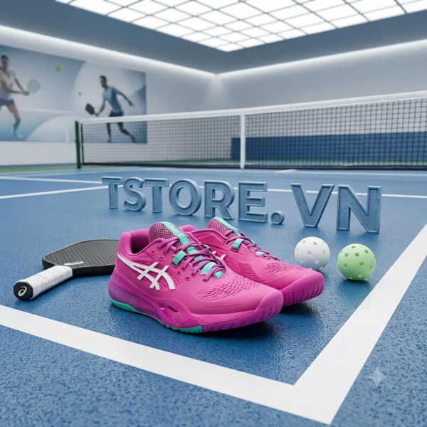 Giày Pickleball / Tennis Asics Gel Resolution X ( Gel X ) - 1041A481 700 - Màu Hồng