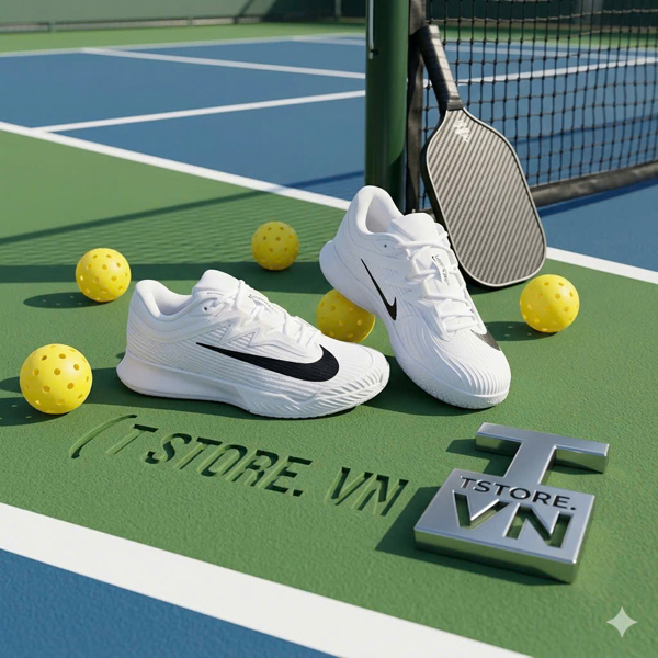 Giày Pickleball / Tennis Nike Vapor Pro 3 - FZ2161 101 - Màu Trắng Đen