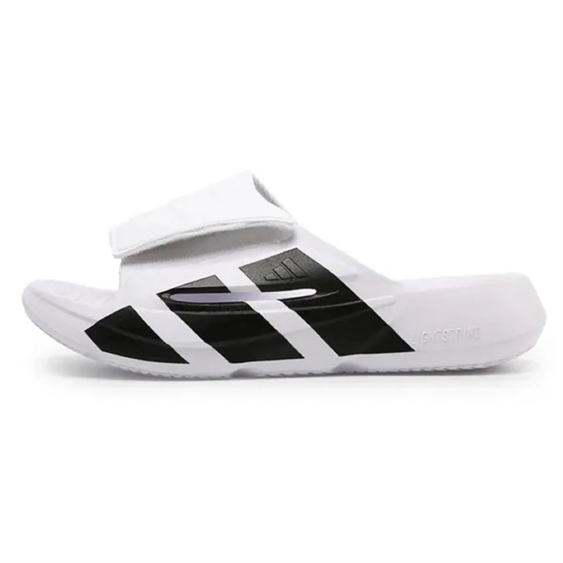 Dép Lightblaze White Black JS3584