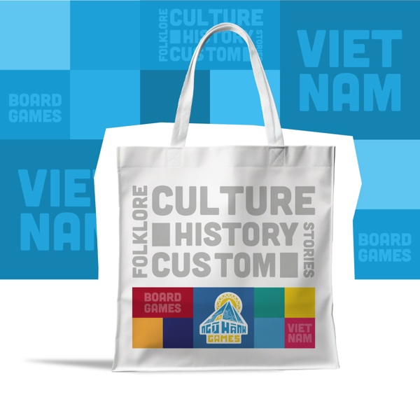 Túi tote Ngũ Hành Games 35x30x15cm