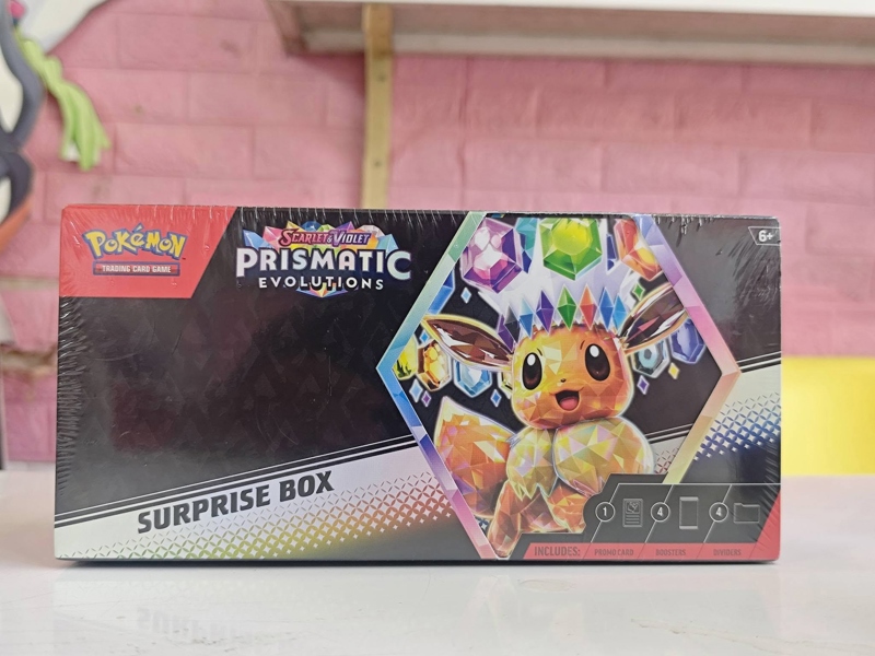 Mua bán (NEW) TCG POKEMON PRISMATIC EVOLUTIONS SUPRISE BOX