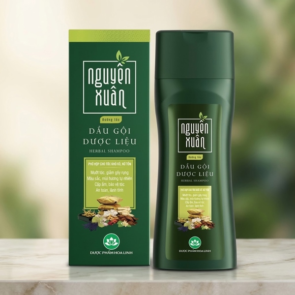 Dầu gội Nguyên xuân xanh đỏ 250ml
