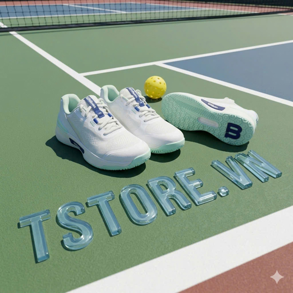 Giày Pickleball / Tennis Wilson INTRIGUE PRO OMNI - WRS340120 - Màu Trắng Xanh
