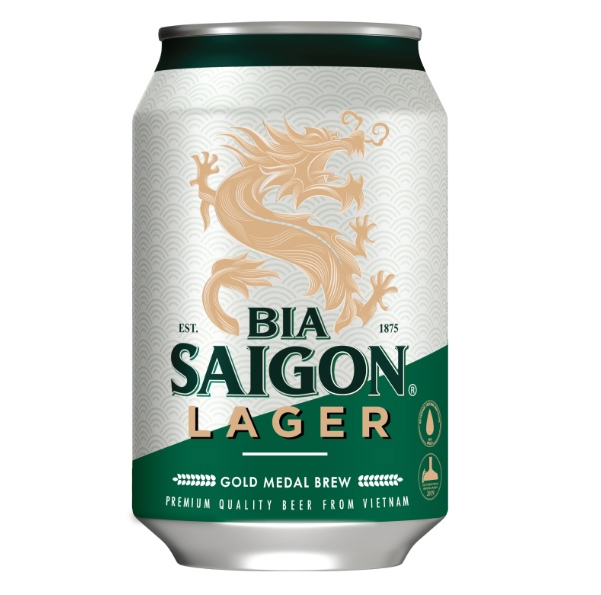 Đồ uống và rượu bia>>Bia Sài Gòn Lager 330ml
