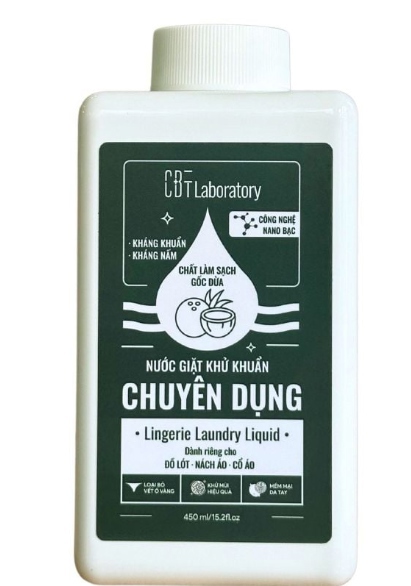 Nước giặt khử khuẩn chuyên dụng 450ml