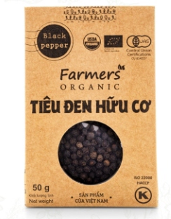 Tiêu đen hạt organic 50g