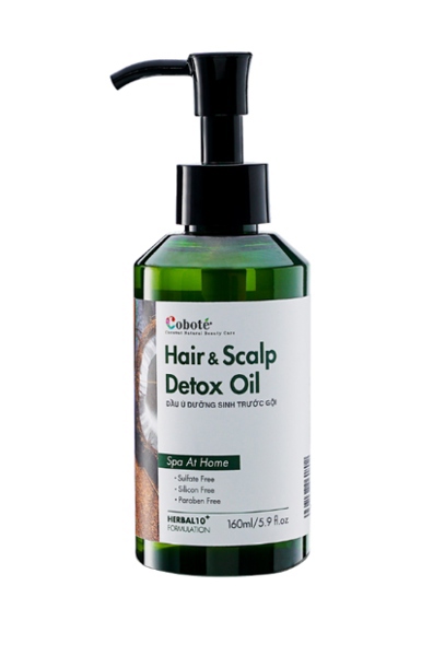 Dầu ủ detox trước khi gội 160ml