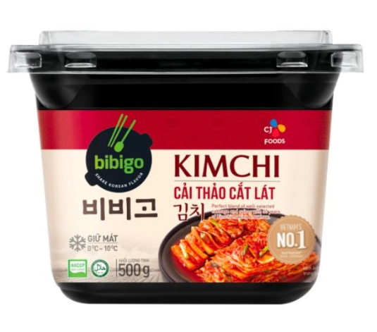 BBG KC CẢI THẢO CẮT LÁT ÍT CAY 500G*24EA