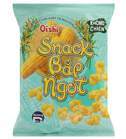 Snack Oishi 32g- vị bắp ngọt