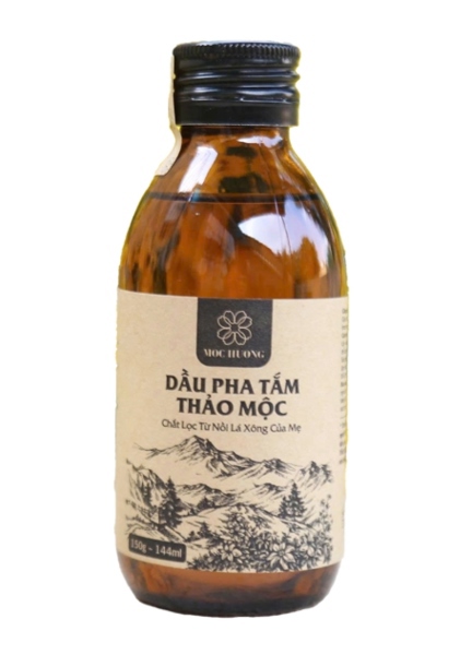 Dầu pha tắm thảo mộc 150gr