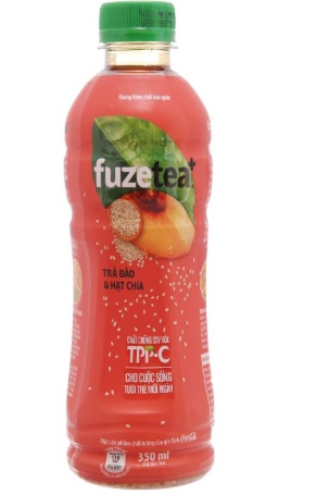 Trà Đào và Hạt Chia 350ml