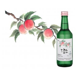 Rượu Soju Hàn Quốc Damso Vị Táo 360 ml