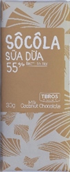 Sô Cô La Sữa Dừa 55% 30g