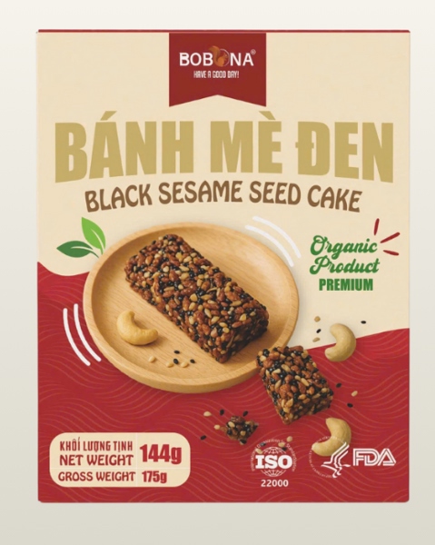 BÁNH MÈ ĐEN - Hộp 8 thanh