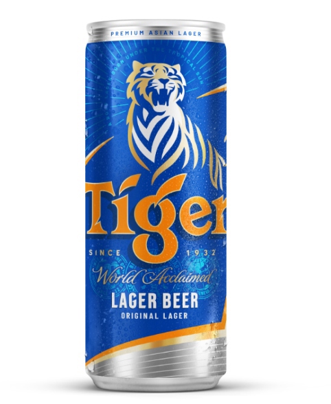 Đồ uống và rượu bia>>Bia Tiger Lon Cao 330Ml