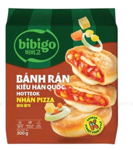 BBG HOTTEOK NHÂN PIZZA 300G*24 (MUA 2 TÍNH 1)