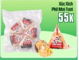 Cơm Nắm ( Xúc Xích Rong Biển Phô Mai Cheddar )