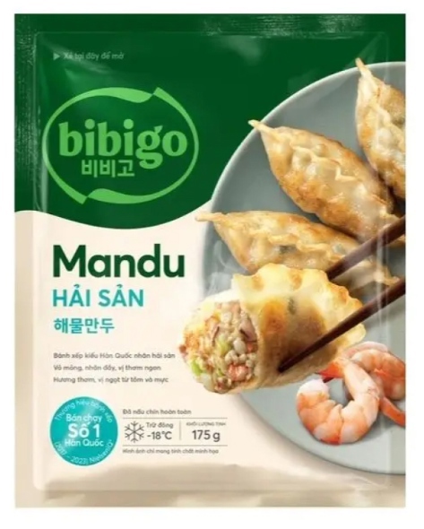 BBG MANDU HẢI SẢN 175G*32EA