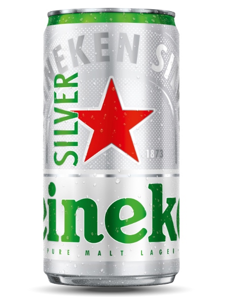 Đồ uống và rượu bia>>Bia Heineken Bạc Lon 250Ml (Silver)