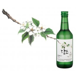 Rượu Soju Hàn Quốc Damso Truyền Thống 360 ml