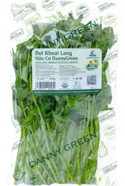 Đọt khoai lang hữu cơ