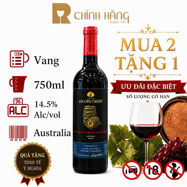 Jacob's Creek Double Barrel Shiraz
