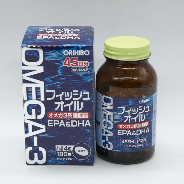 Thực phẩm bảo vệ sức khỏe Viên uống Orihio Fish Oil
