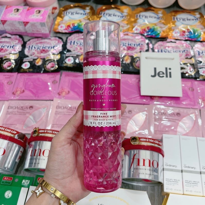 Xịt Thơm Body Mist Gingham Gorgeous By Bath & Body Works Mỹ 236ml