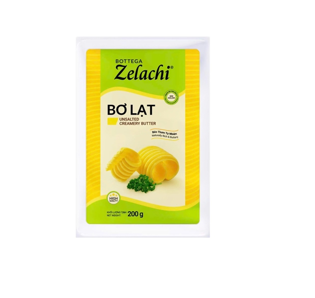 Bơ lạt Bottega Zelachi 200g