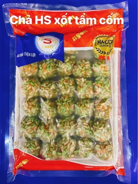 Viên hsan xốt tẩm cốm