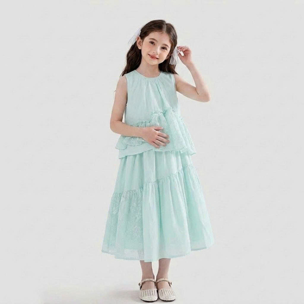 SET ÁO VÁY PHỐI BÈO REN