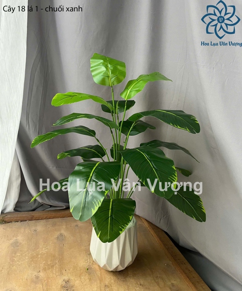 Cây 18 lá 1 - Cây - Hoa Lụa Vân Vượng