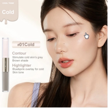 [ Hàng Công Ty ] Bút Tạo Khối 2 Đầu Judydoll #01 Cold