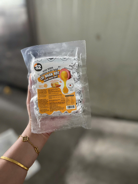 S2 Xúc xích nướng giấy bạc lõi nhân xốt Phô Mai Mỹ (50g x 5 cây, 36 gói/thùng)