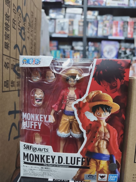 (NEW) SHF MONKEY D. LUFFY (ONE PIECE)
