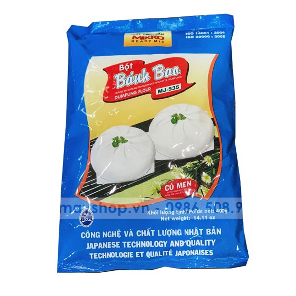 Bột Bánh Bao Mikko Gói 400G