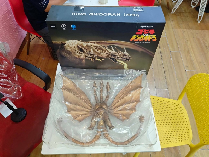 Mua bán (2ND BOX XẤU, CÁNH BẨN) HIYA TOYS KING GHIDORAH 1991