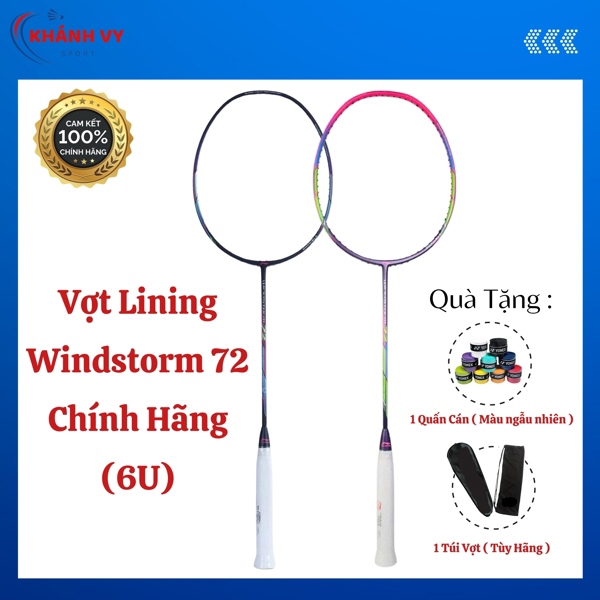 Vợt Cầu Lông Lining Windstorm 72 - 6U Chính Hãng