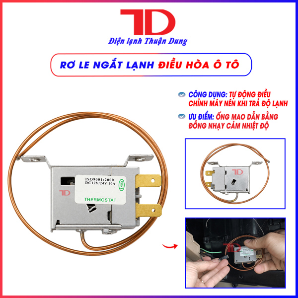 BN - Rơ Le Ngắt Lạnh Điều Hòa Ô Tô Bằng Đồng (50c/t)