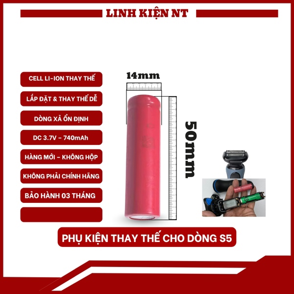 Pin Máy Cạo Râu Braun Series S5 S6 S7 ( Dòng S )