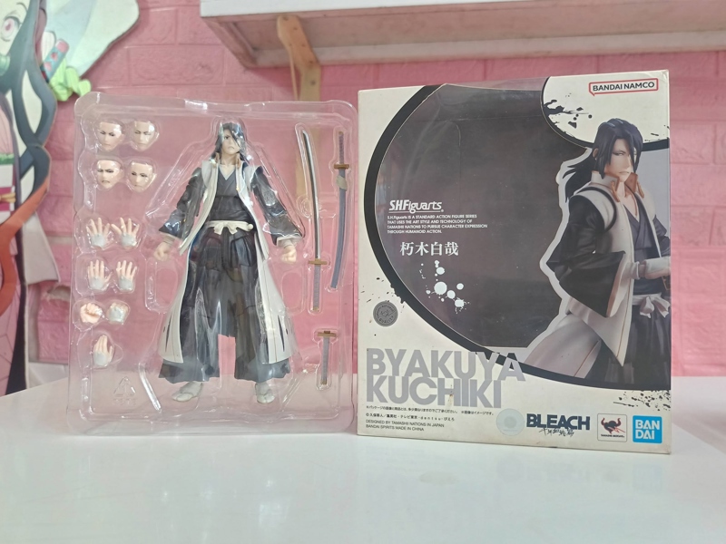 Mua bán (2ND, HỘP BỊ Ố) SHF BYAKUYA KUCHIKI BLEACH