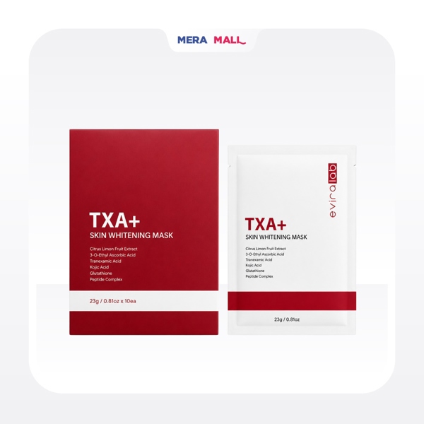 [ Hàng Công Ty ] Mặt Nạ Eviralab TXA Trắng Da (hộp)