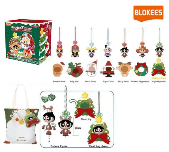 [SGTVN] Blokees The Powerpuff Girls - daadoos - MATE Series 01 - Christmas Eve in Snowflake Hollow 73651 Blind Box (1/set 6)