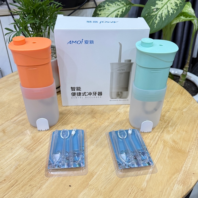 Tăm nước AMOI / CYQ-01 Chăm Sóc Răng Miệng Chuẩn Nha Khoa (Pin 800mAh, Chống Nước IPX6)